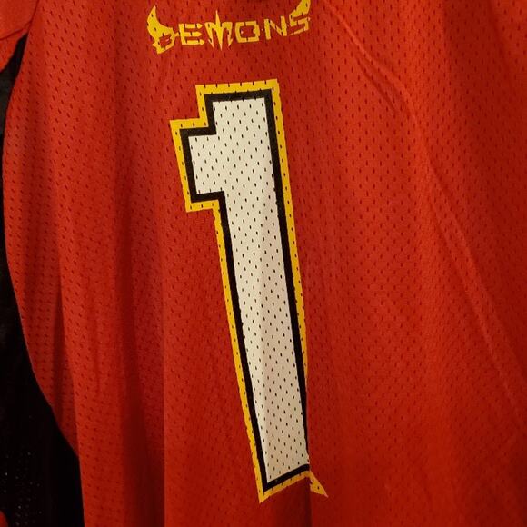 San Francisco Demons #1 XFL Vintage Jersey Size  48 XL - Picture 2 of 11